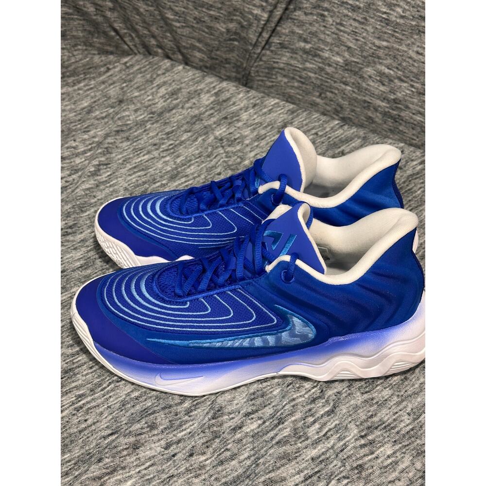 Nike Giannis Immortality 4 Basketball Shoes Blue White Men’s Size 8